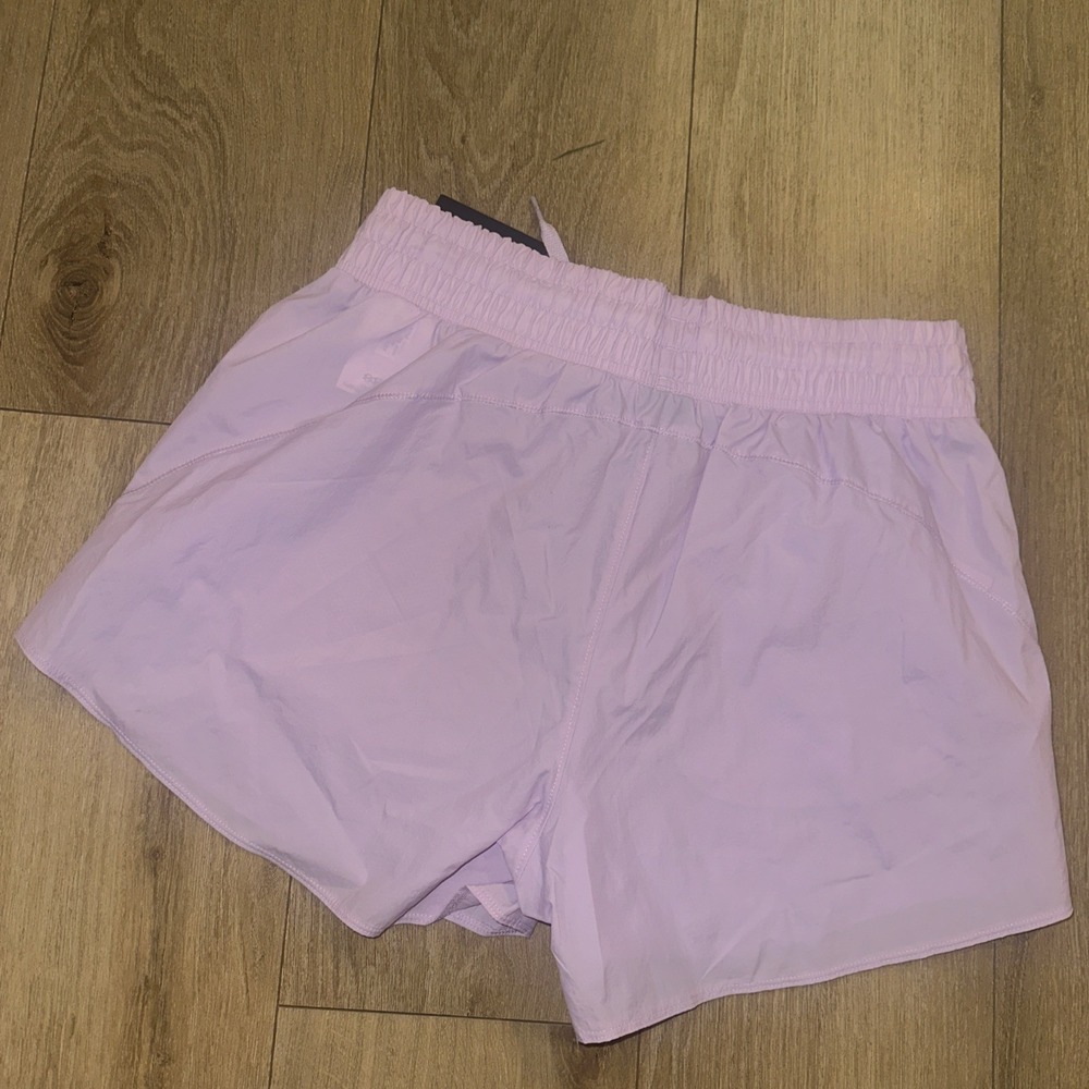 Under Armour Women's Light Purple Athletic Shorts - Picture 4 of 7